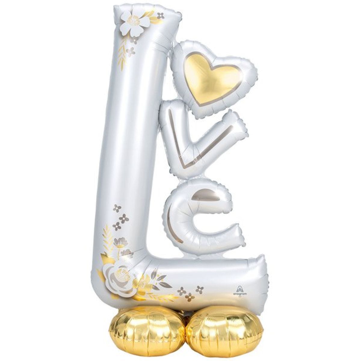 Love Air Fill Foil AirLoonz Balloon - 53"