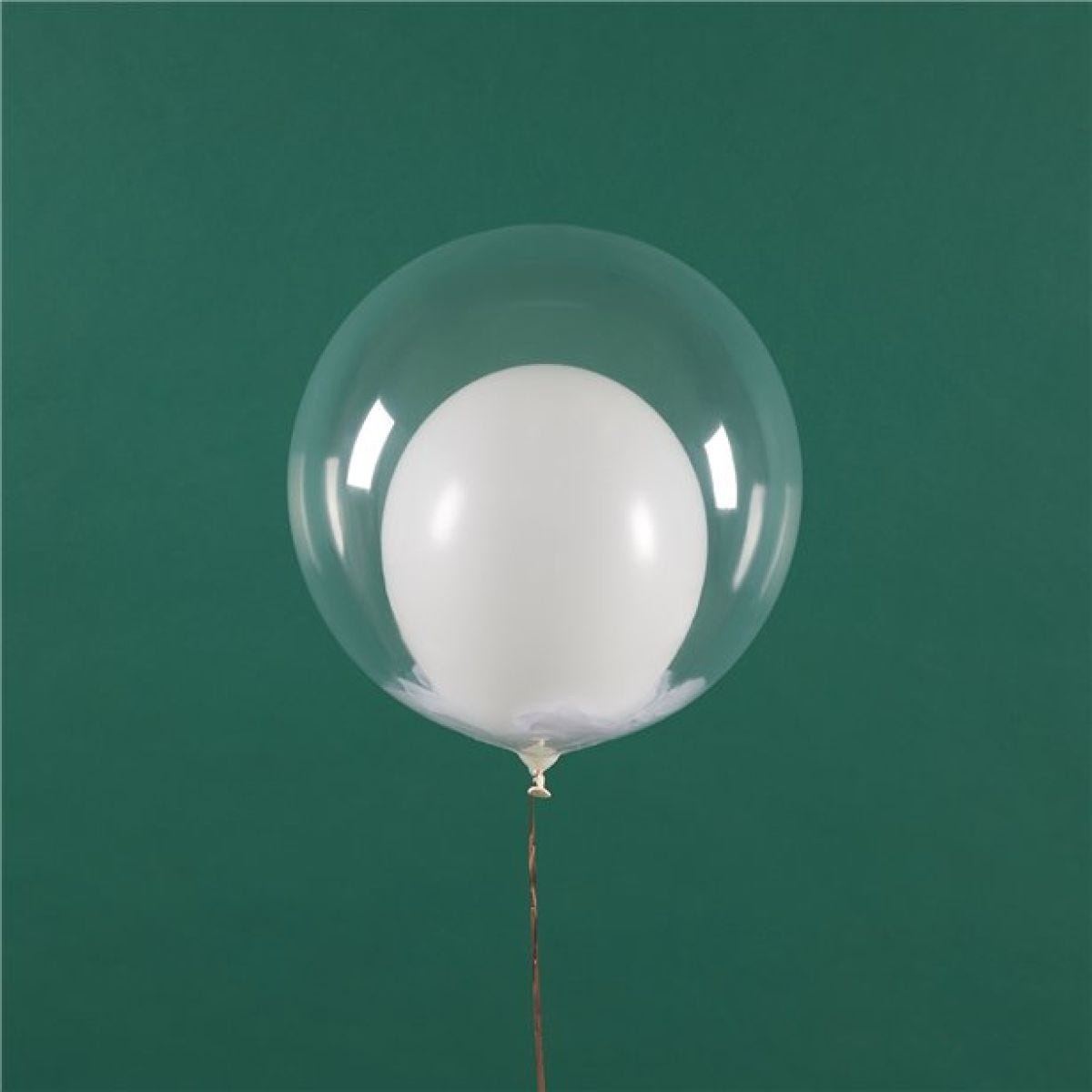 Transparent Globe Balloon - 15"