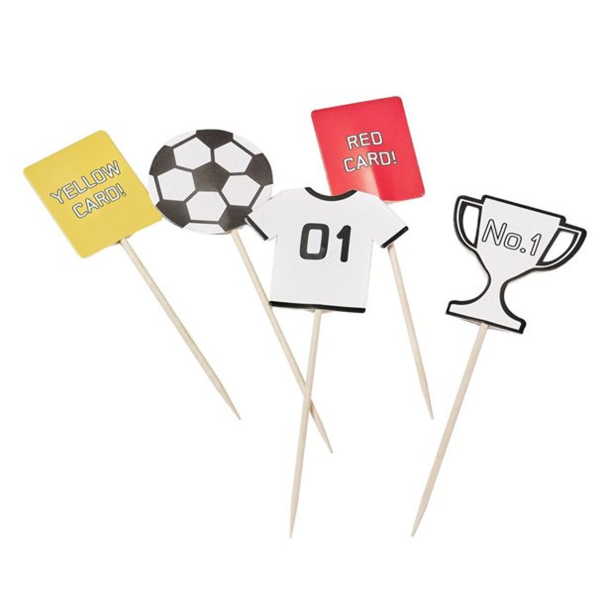 Football Cupcake Toppers