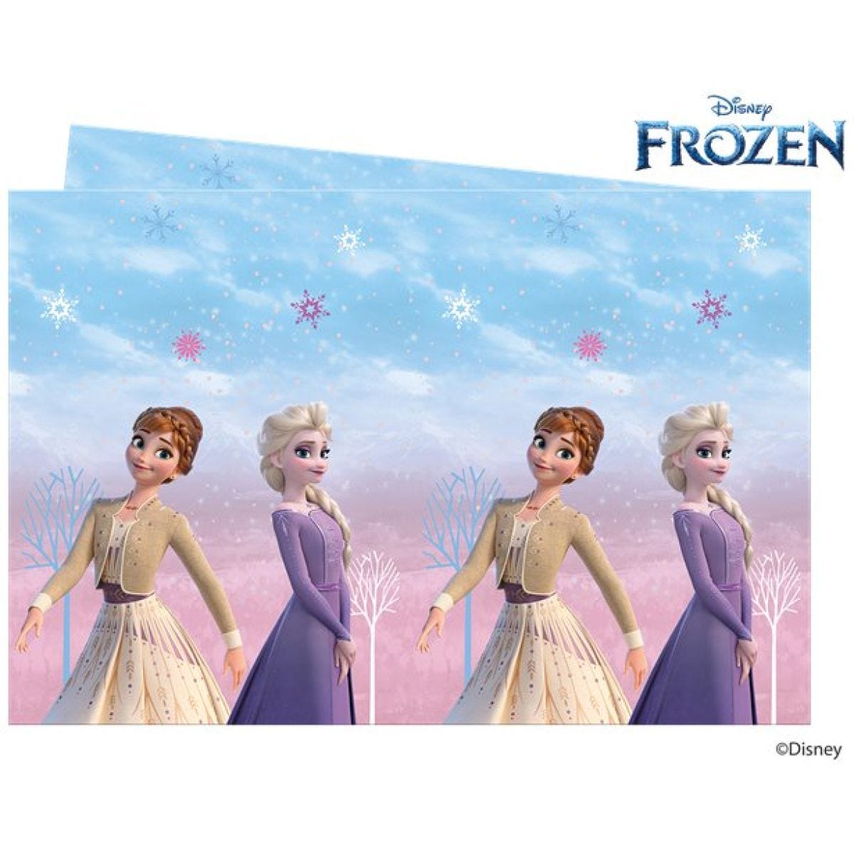 Disney Frozen 2 Wind Spirit Plastic Tablecover - 1.8m X 1.2m