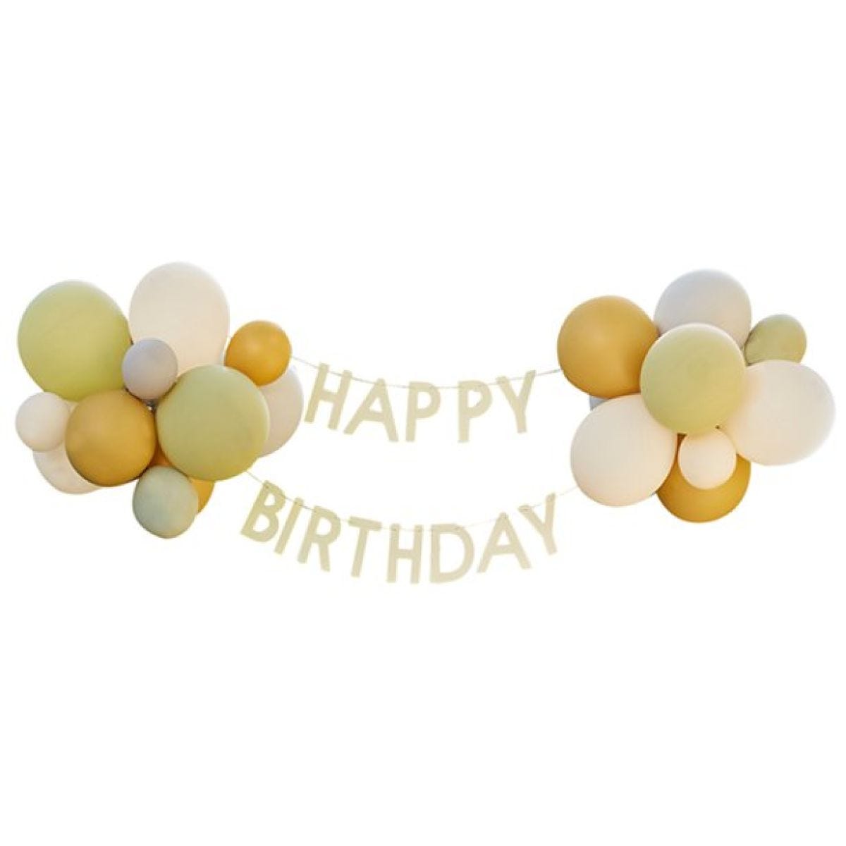 Let&apos;s Go Wild Happy Birthday Bunting & Balloon Kit