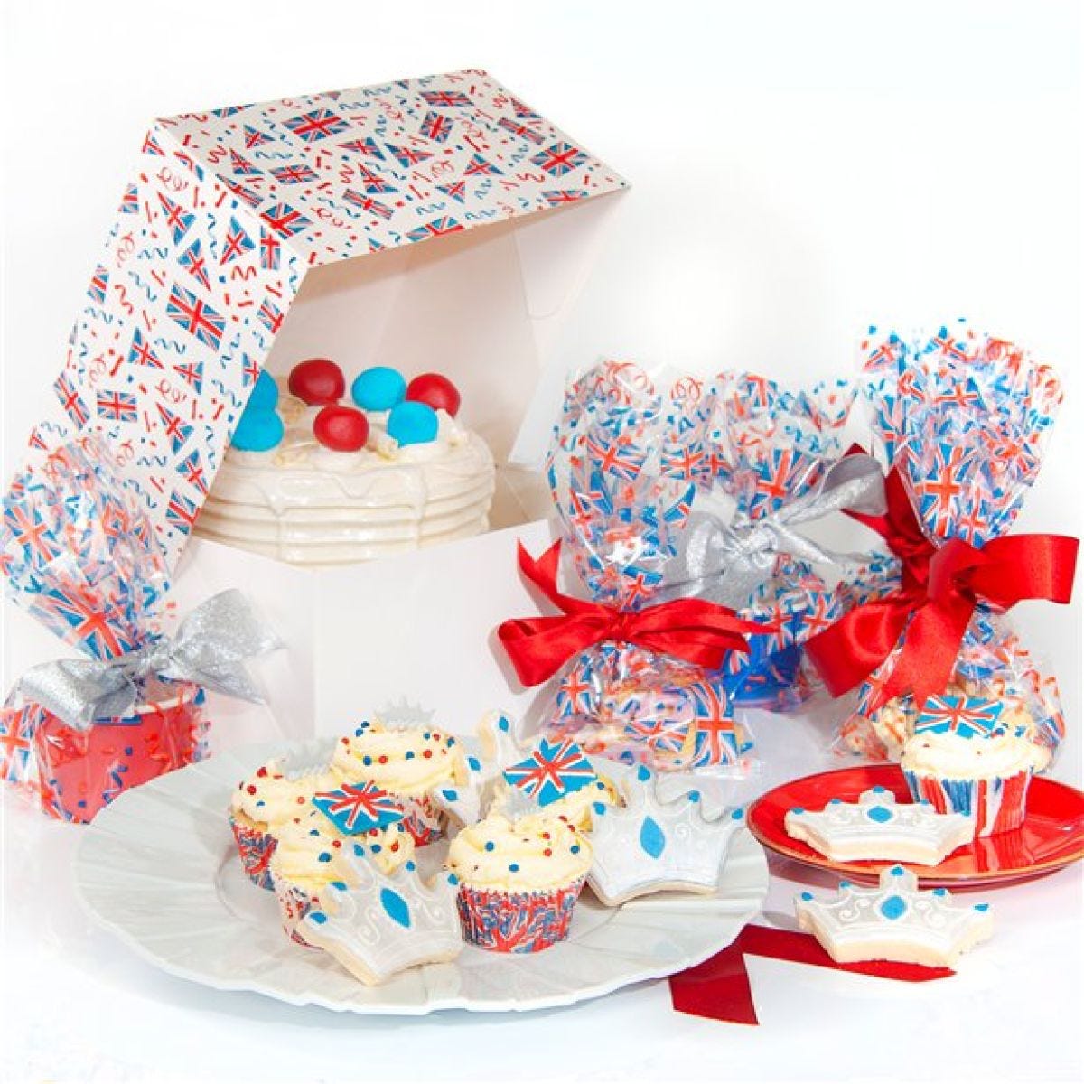 Union Jack Cake box - 26cm