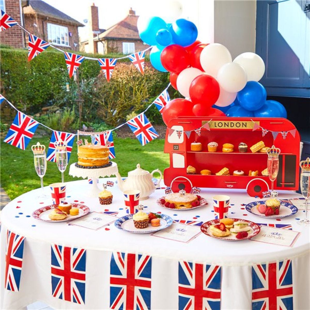 Union Jack Pennant Bunting - 5m