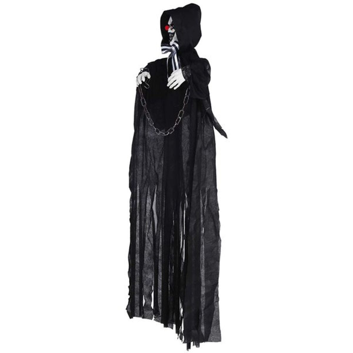 Animated Black Clown in Chains Prop - 1.3m