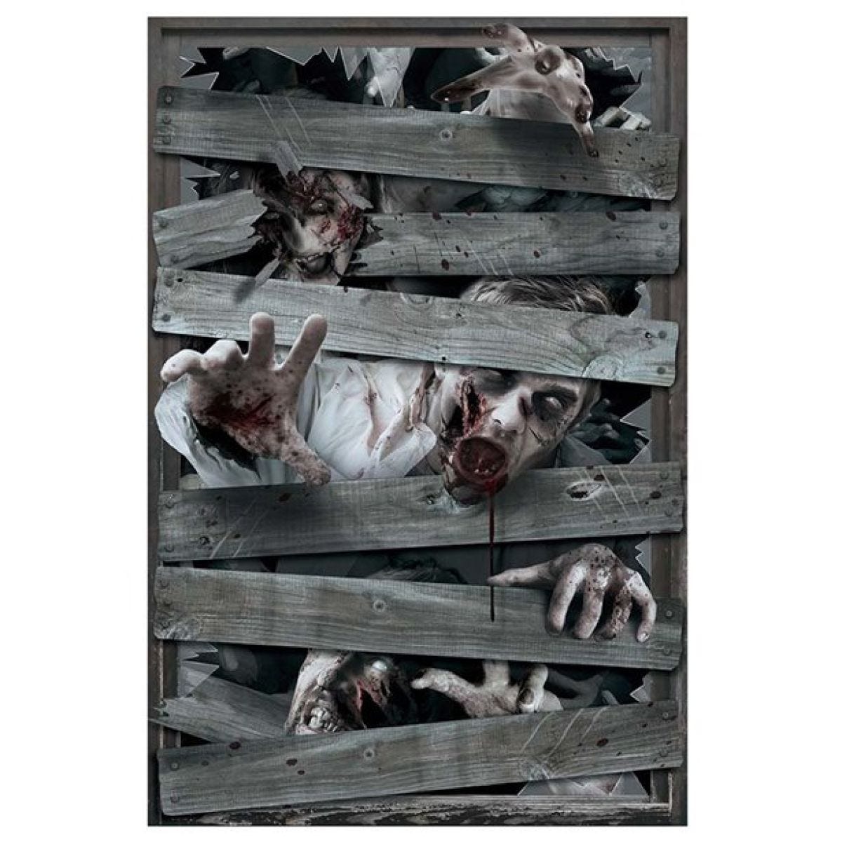 Zombie Window Decoration - 80 x 120cm
