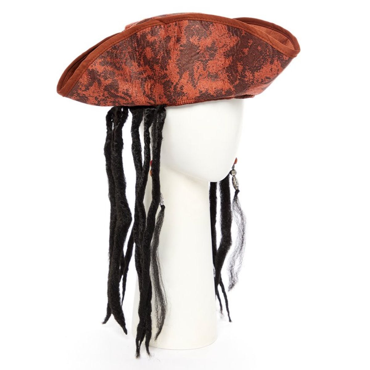 Deluxe Pirate Hat with Hair