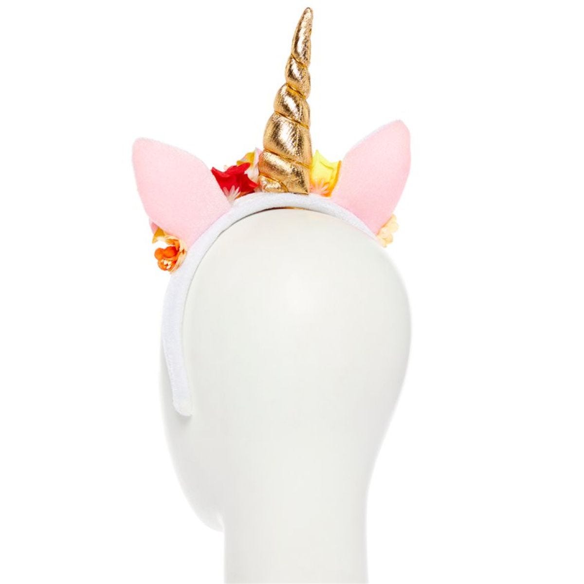 Rose  Flower Unicorn Headband