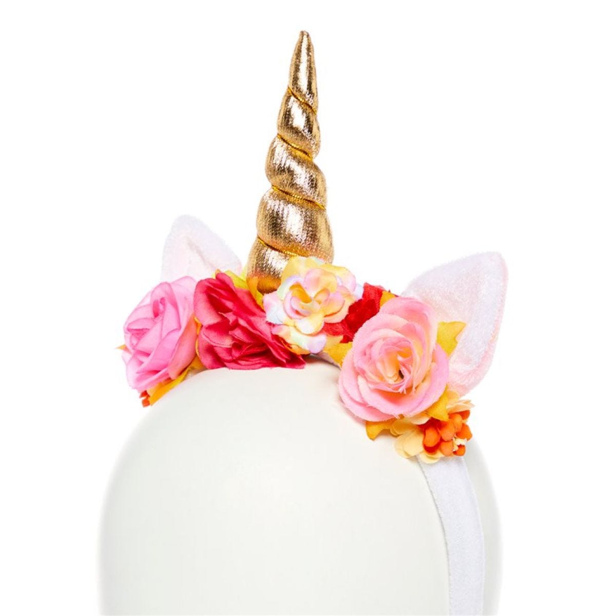 Rose  Flower Unicorn Headband