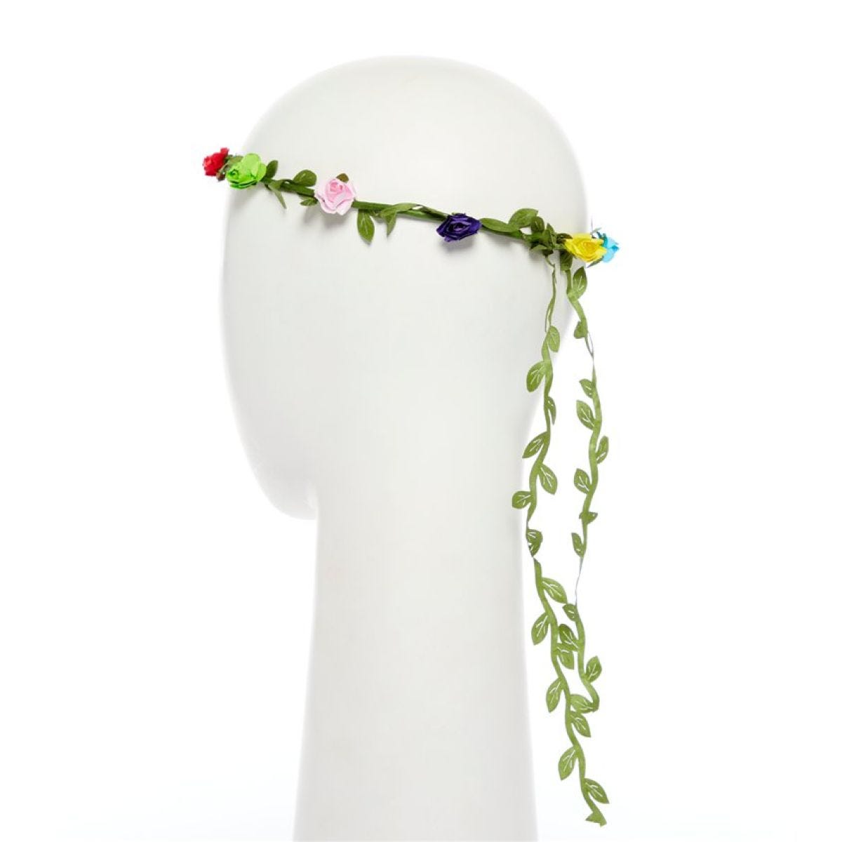 Multicoloured Flower Headband