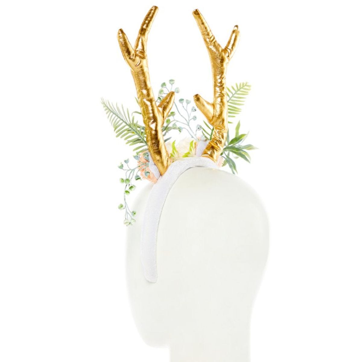 Floral Reindeer Tiara