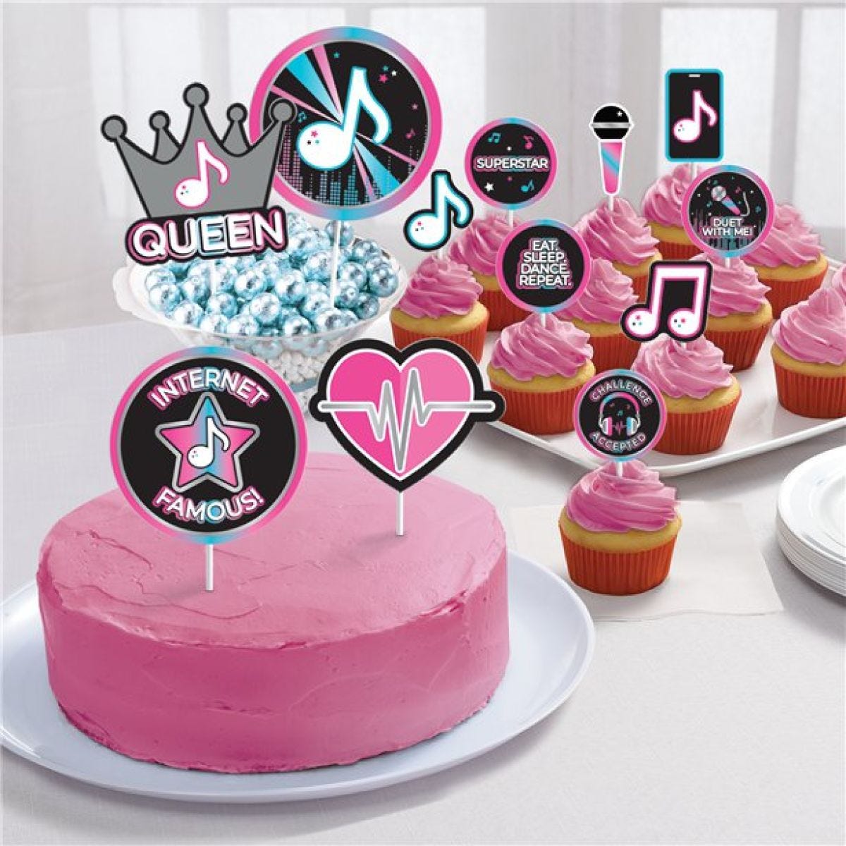 Internet Famous Cake Topper Kit (12pk)