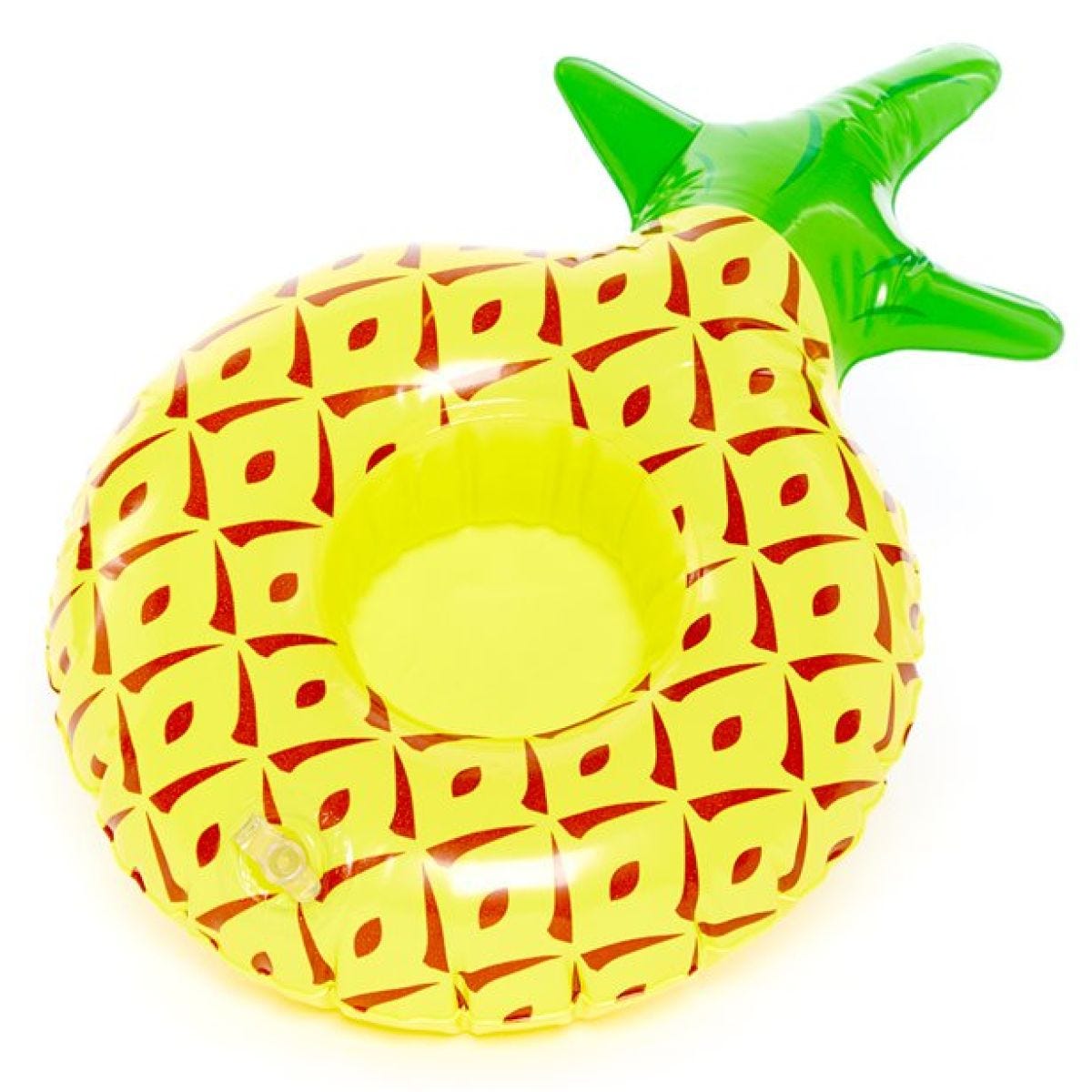 Inflatable Pineapple Drinks Holder - 18cm