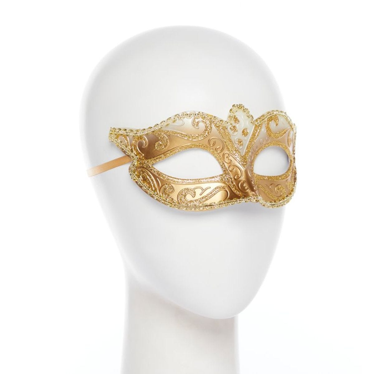 Gold Glitter Mask