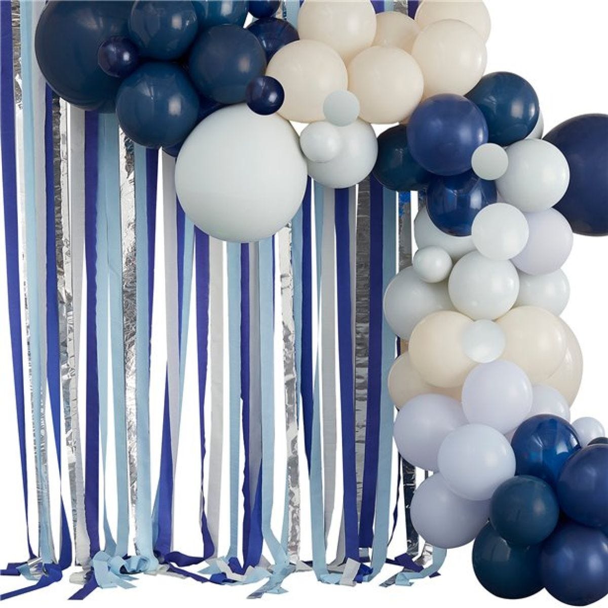 Mix It Up Blue Balloon Backdrop Kit