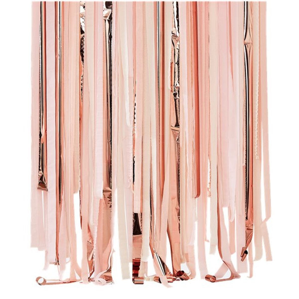 Mix It Up Pink & Rose Gold Streamer Backdrop Kit