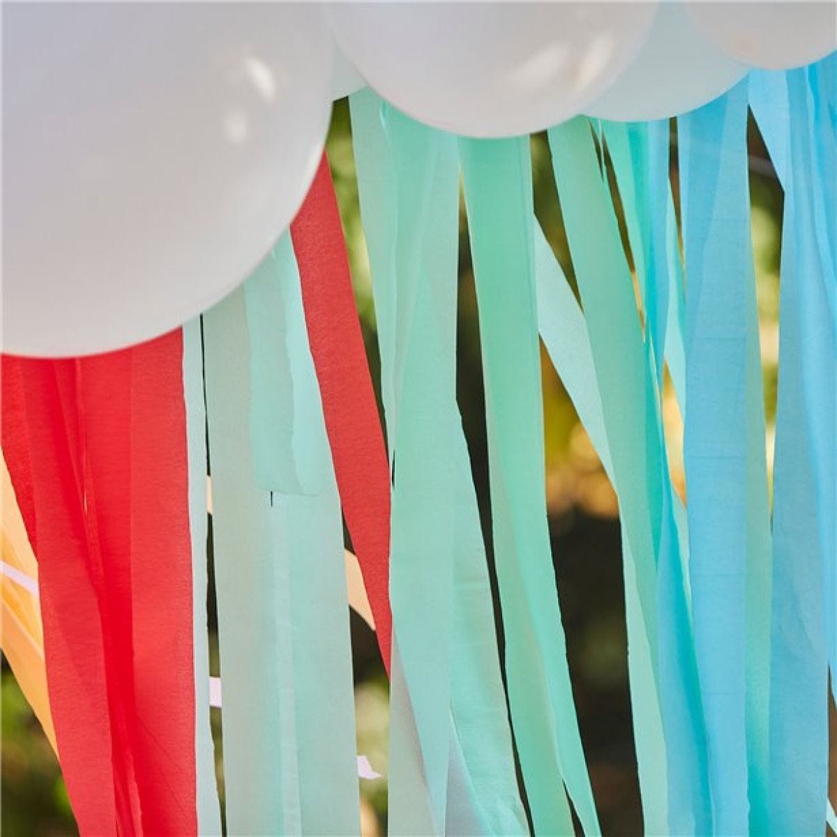 Rainbow Balloon Cloud Backdrop Kit