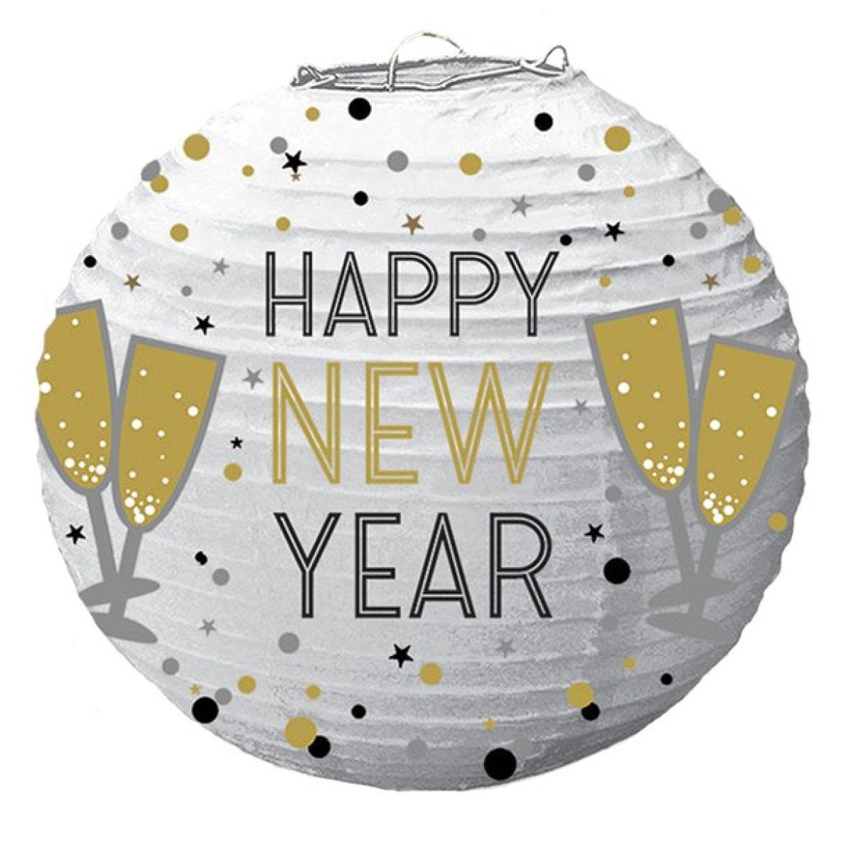 New Year&apos;s Eve Lanterns & Honeycomb Decorations (5pk)