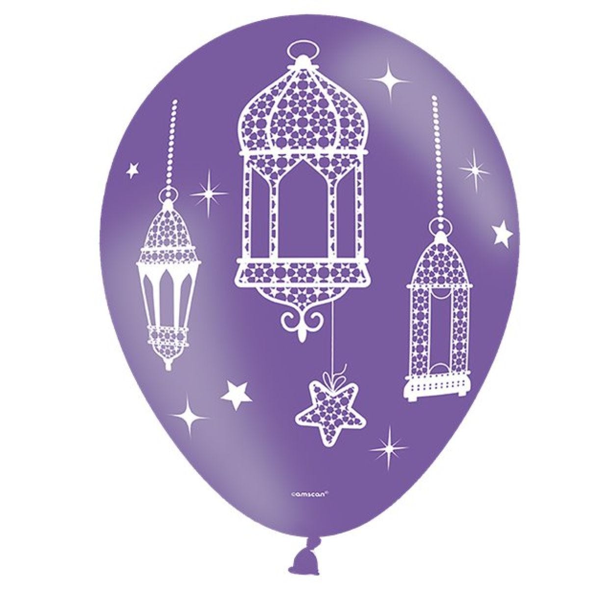 Opulent Eid Balloons - 11&apos;&apos;Latex (6pk)