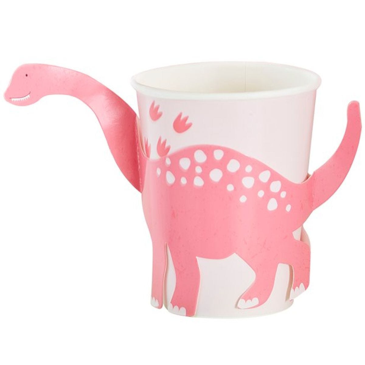 Party Like A Dinosaur Paper Cups - 266ml (8pk)