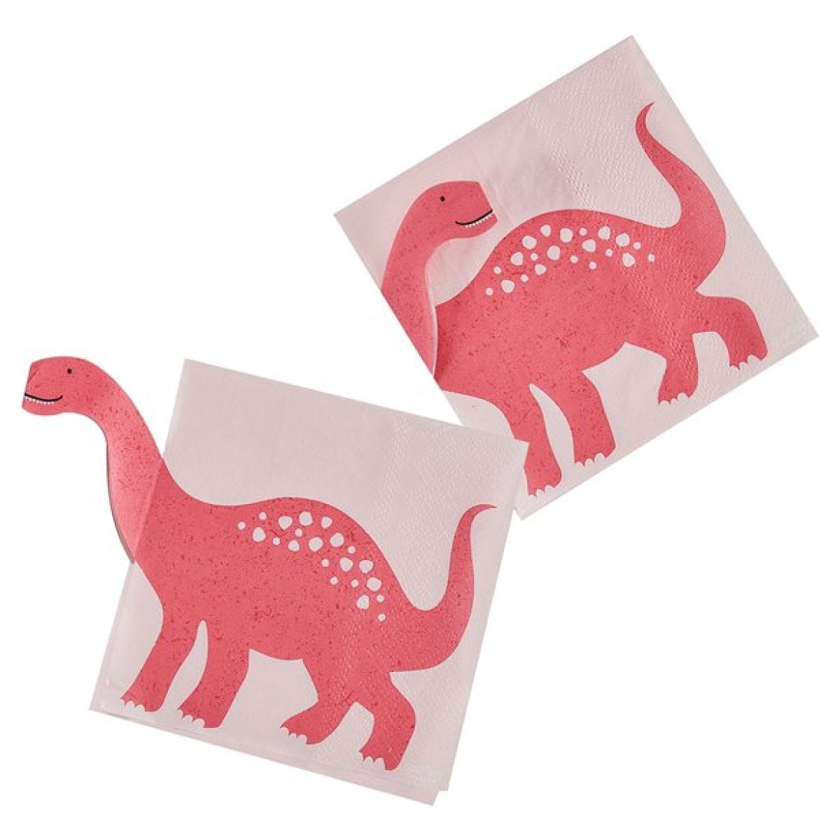 Party Like A Dinosaur Paper Napkins - 33cm (16pk)