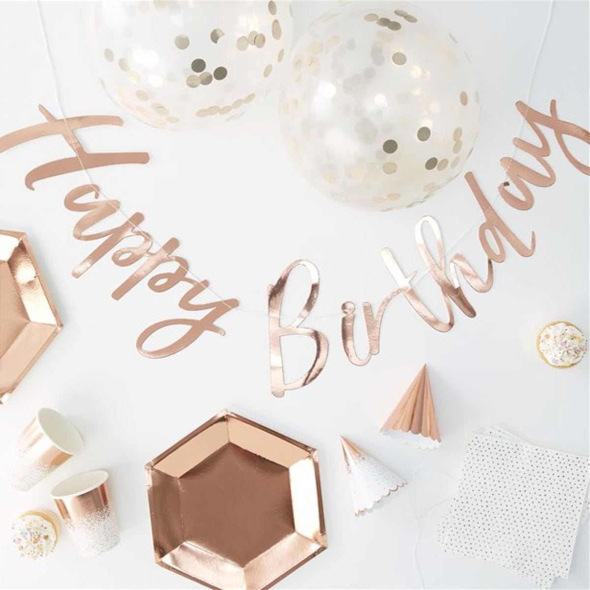 Pick & Mix Rose Gold Party In a Box