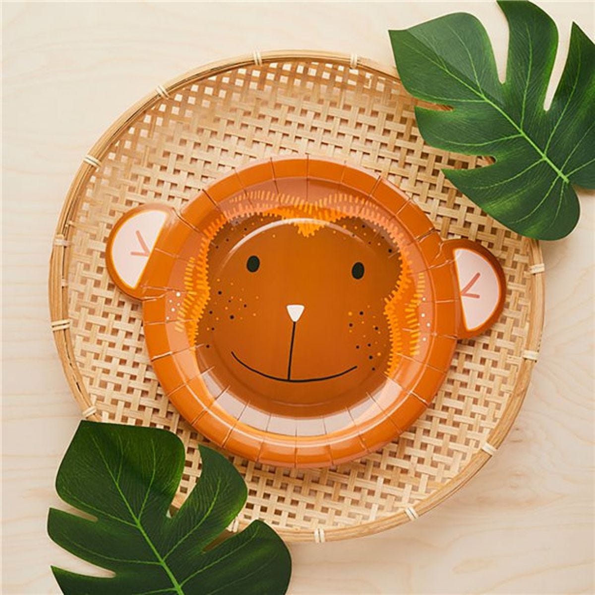 Snappy Monkey Paper Plates (10pk)