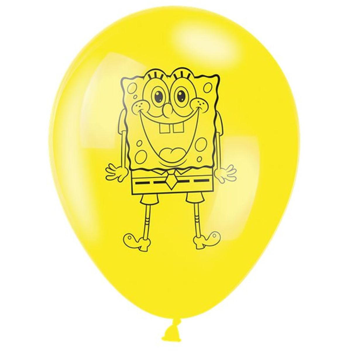 SpongeBob Balloons - 11" Latex (6pk)