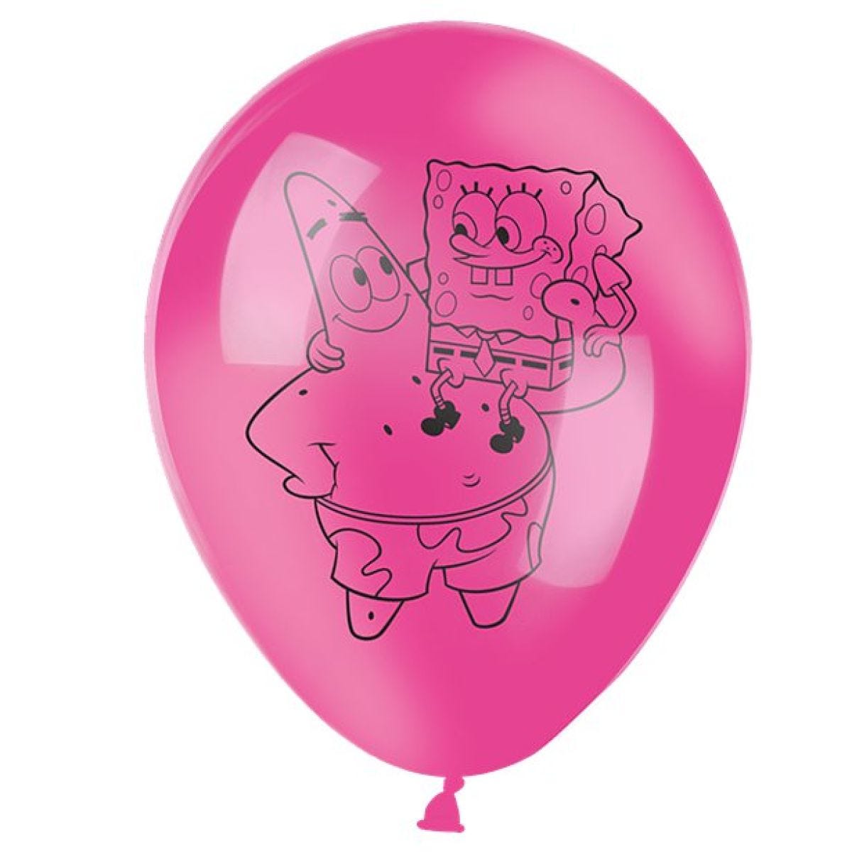 SpongeBob Balloons - 11" Latex (6pk)