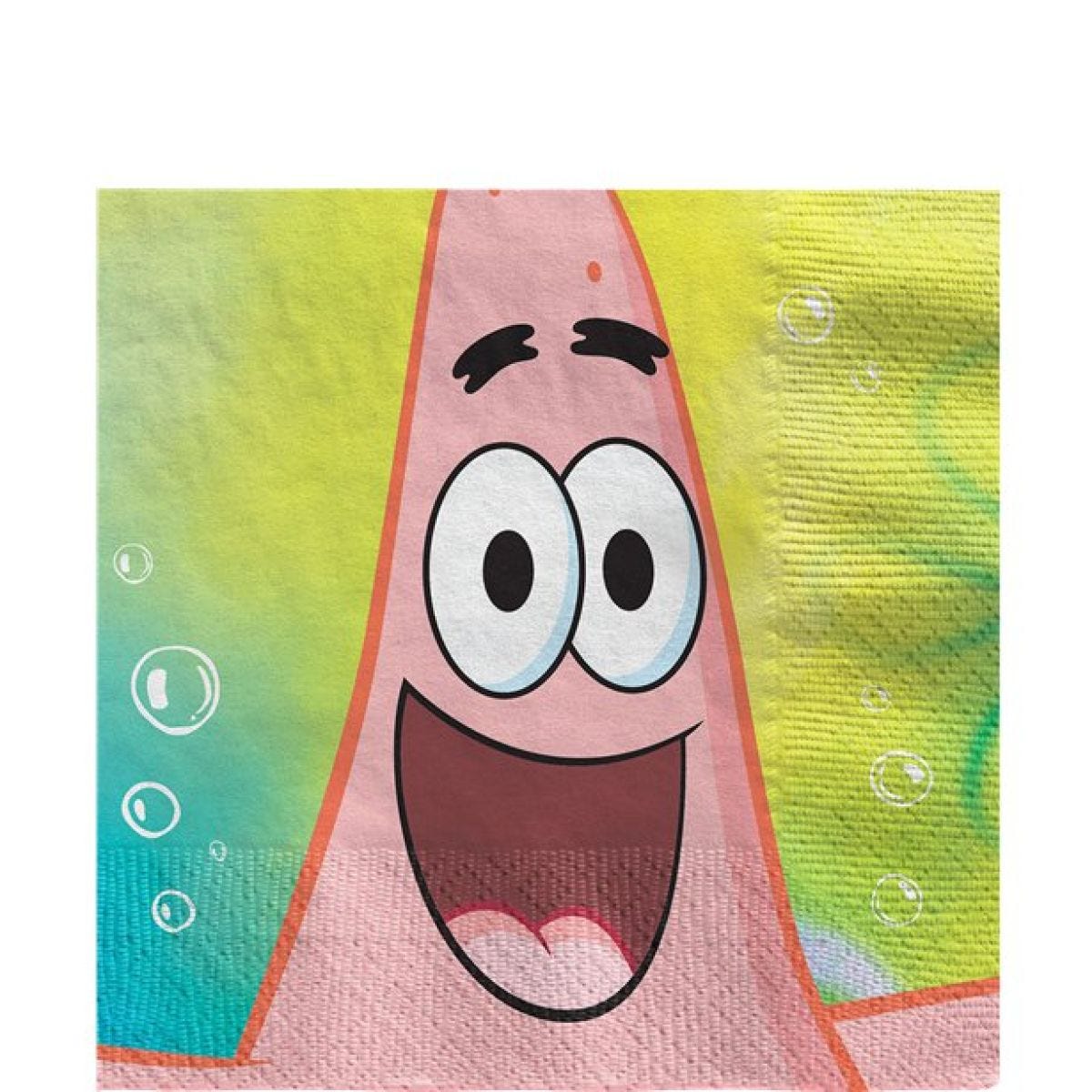 SpongeBob Paper Napkins - 33cm (16pk)