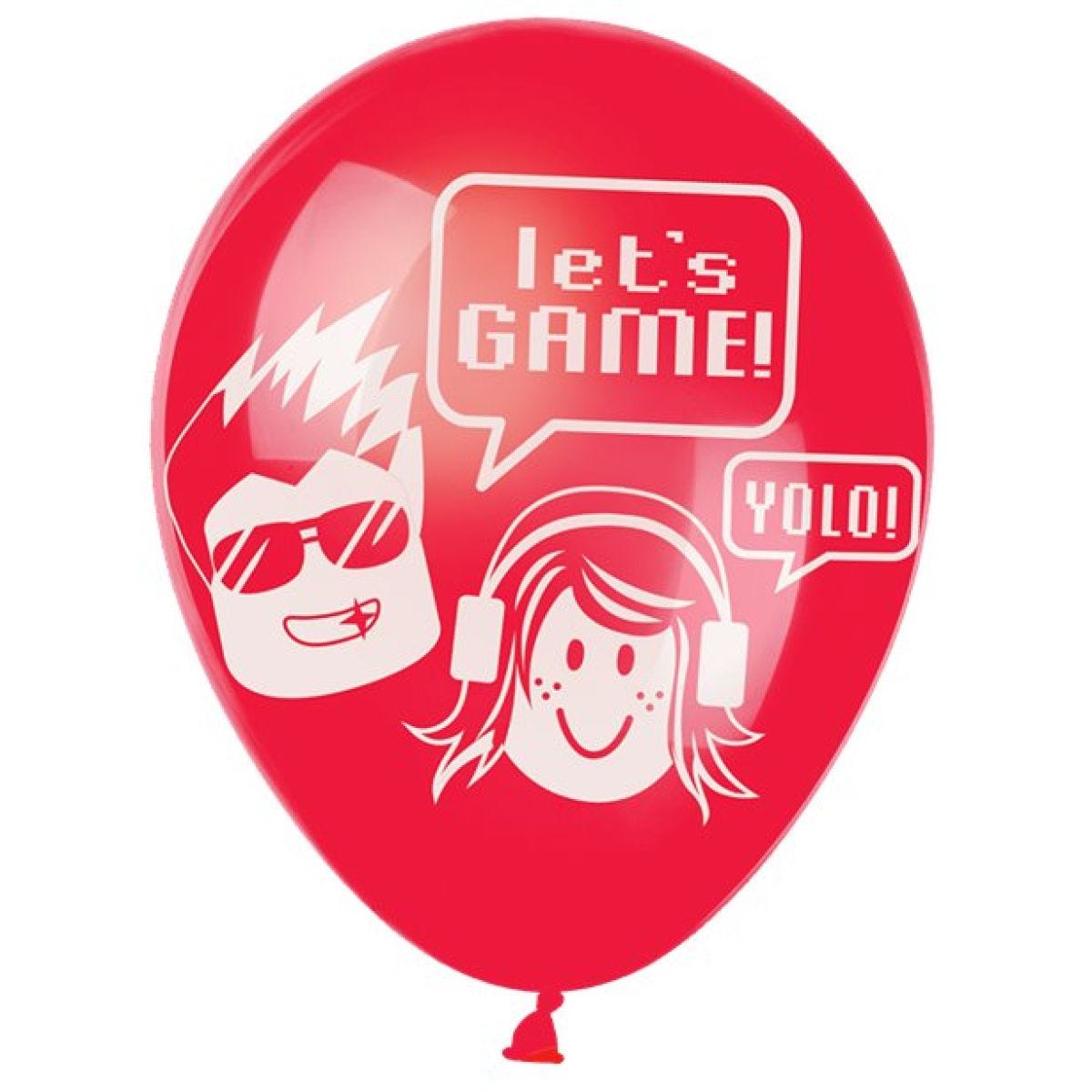 Party Town Balloons - 12" Latex (6pk)