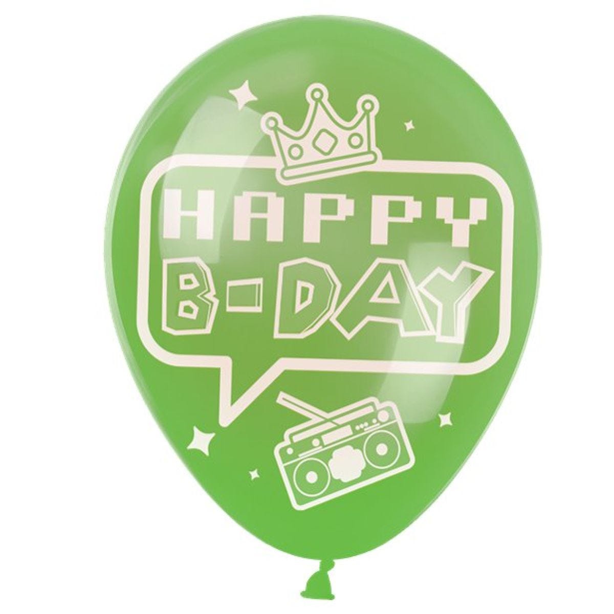 Party Town Balloons - 12" Latex (6pk)