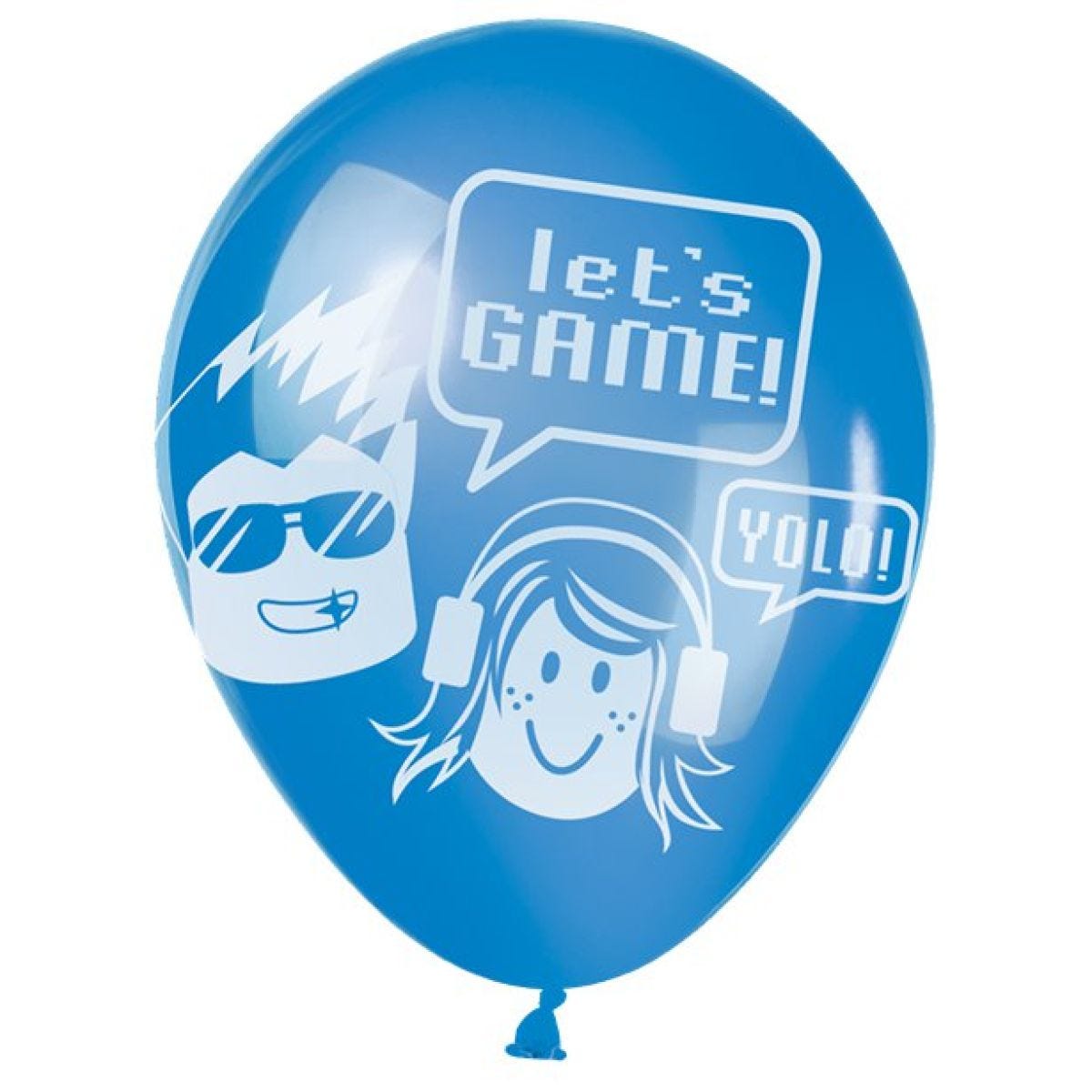 Party Town Balloons - 12" Latex (6pk)