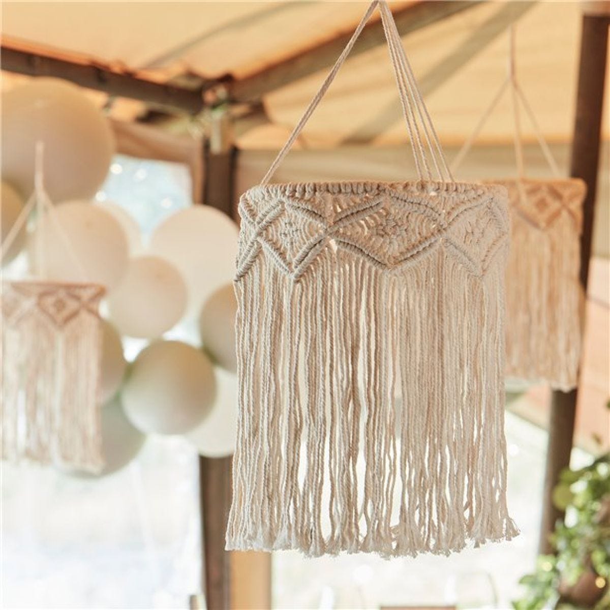 Macrame Chandelier Decoration