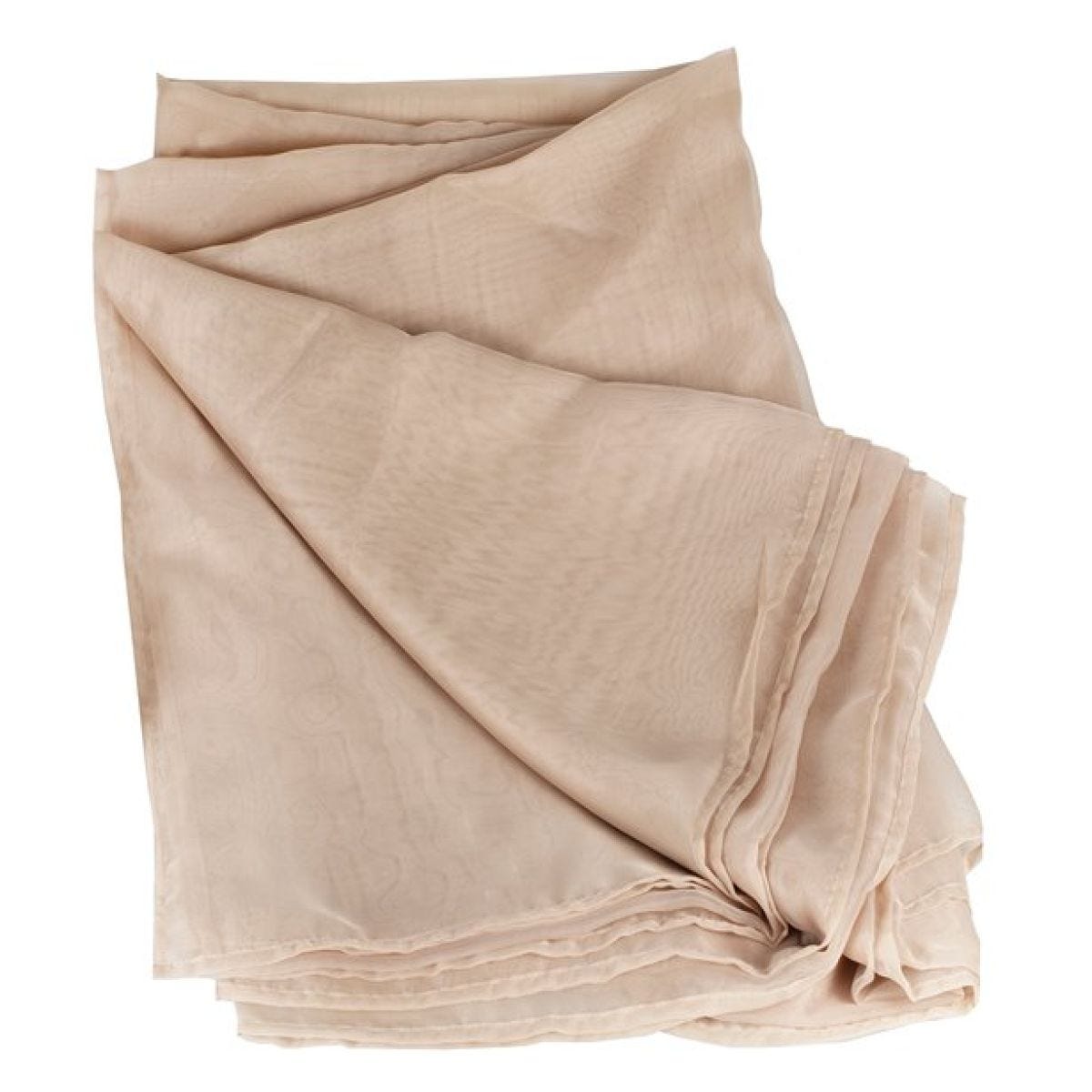 Taupe Draping Voile Backdrop - 6m x 2.5m