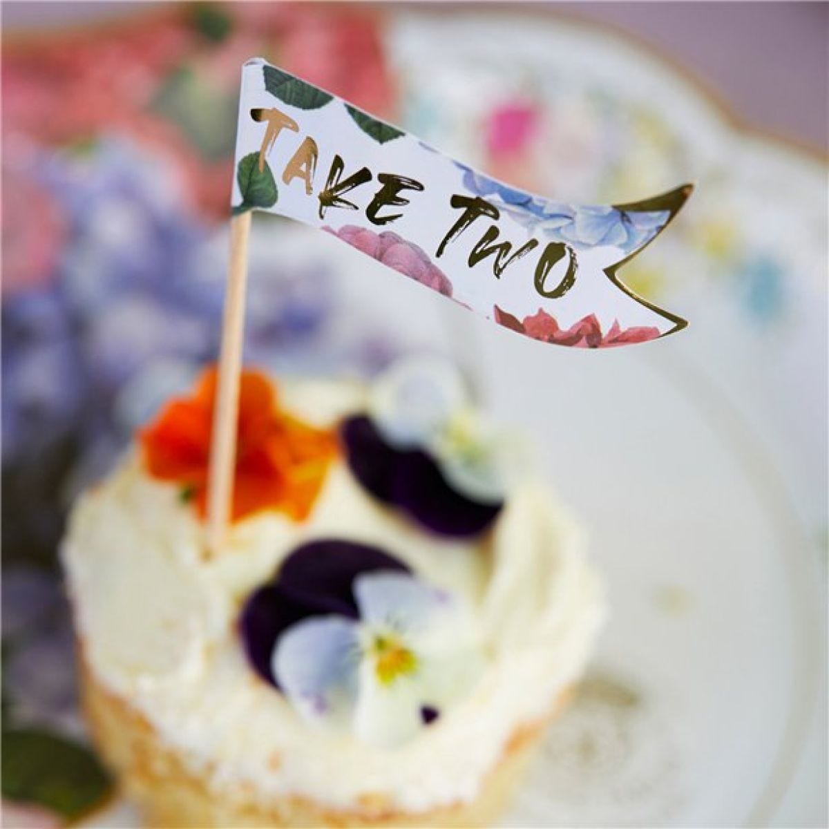 Truly Scrumptious Food Flags (12pk)