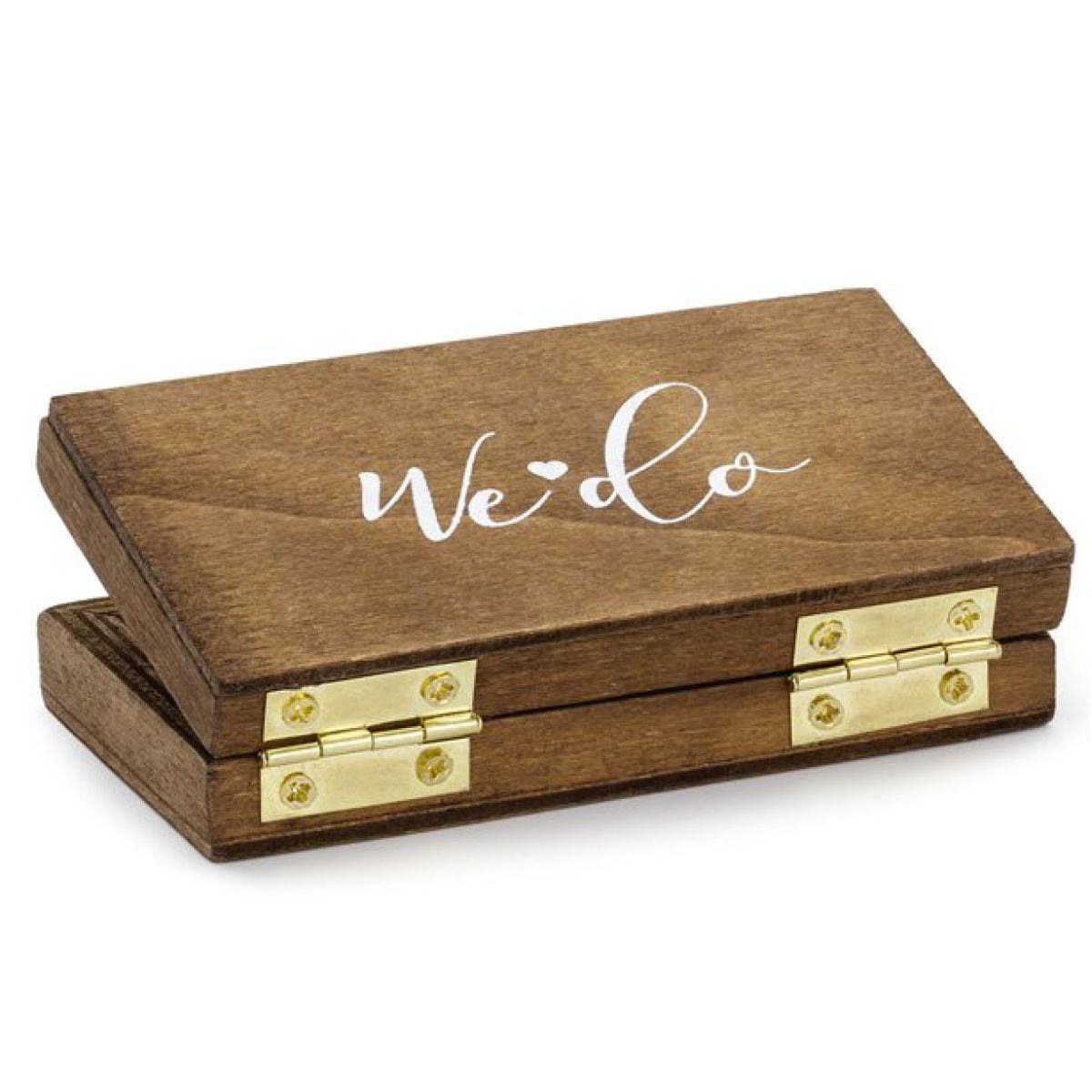 Wooden Wedding Ring Box