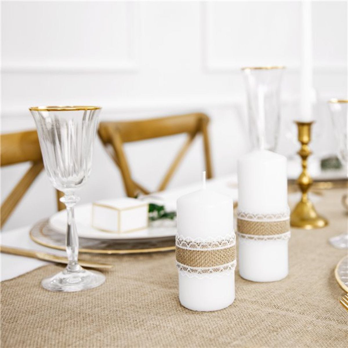 JuteHessian Table Runner - 5m