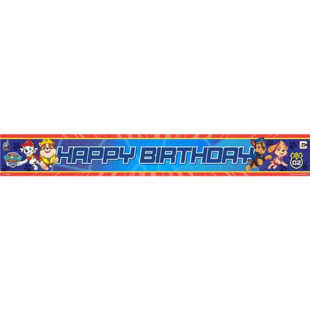 Paw Patrol Paper Banners - 1m (3pk)
