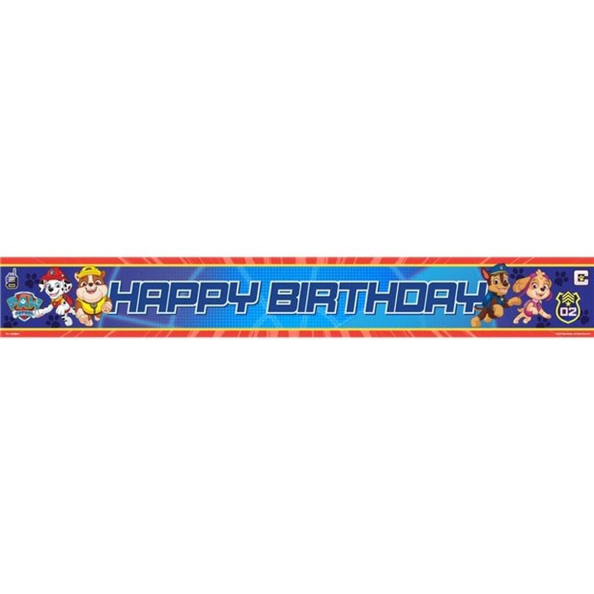 Paw Patrol Paper Banners - 1m (3pk)