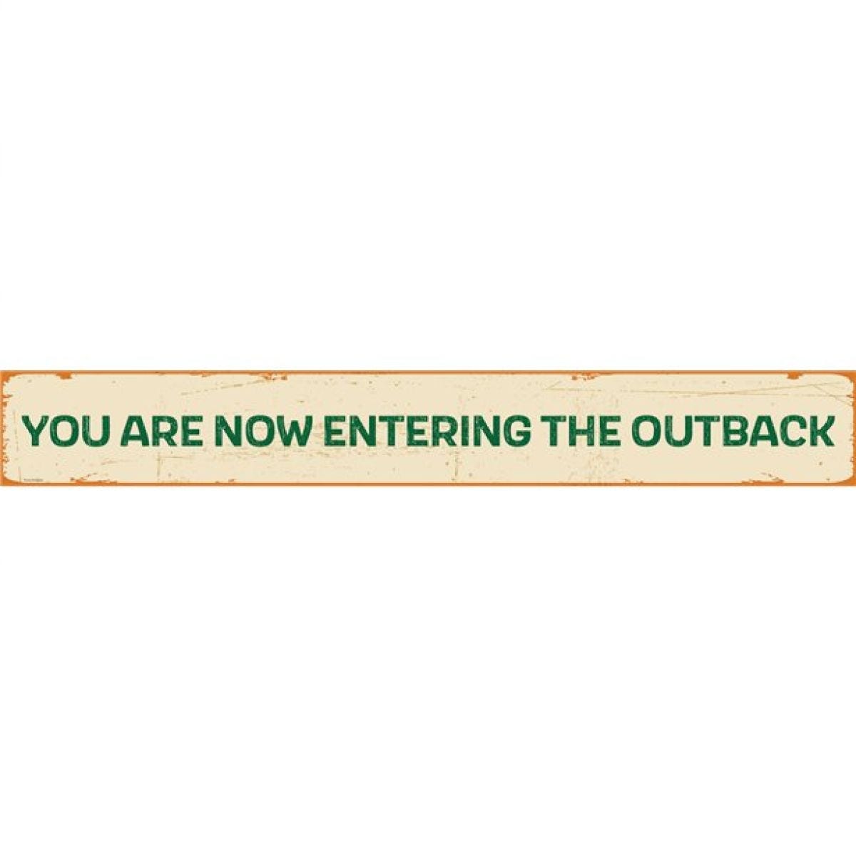 Australian Outback Paper Banners - 1m (3pk)