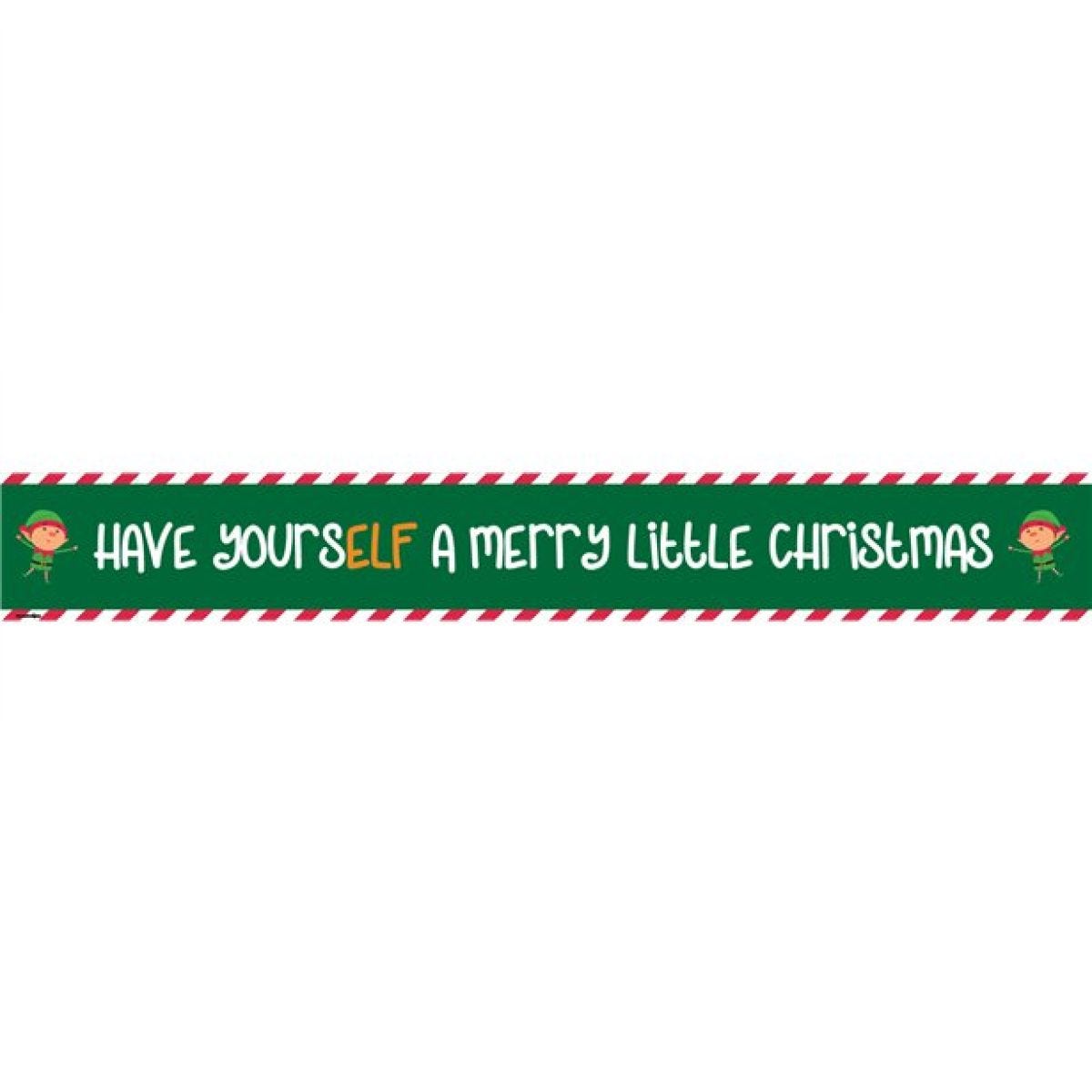 Have YoursELF A Merry Little Christmas Paper Banners - 1m (3pk)