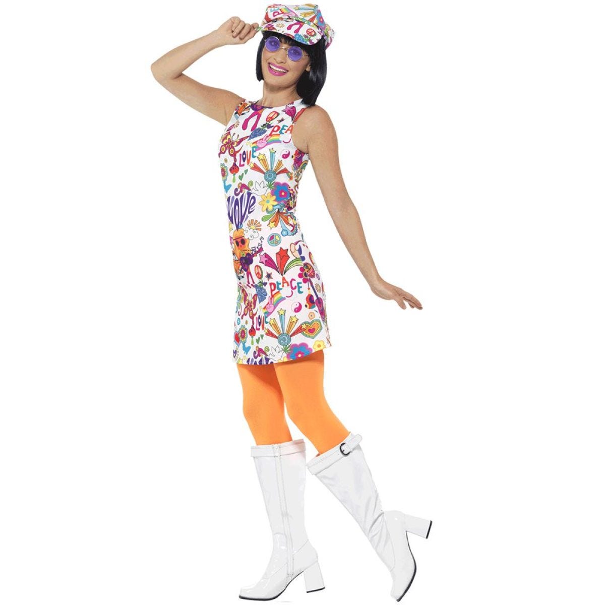 60s Groovy Chick - Adult Costume