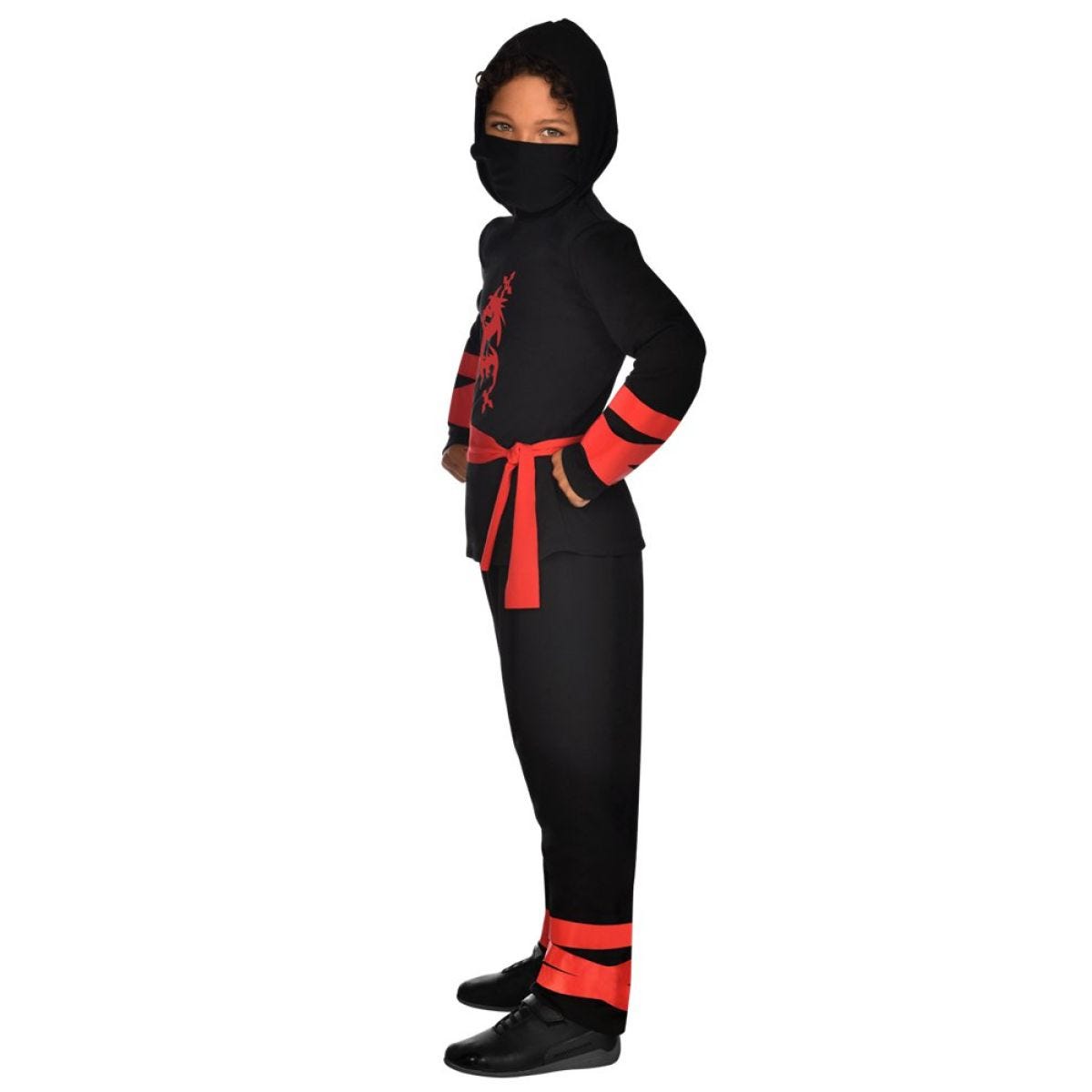 Black Ninja Warrior - Child and Teen Costume