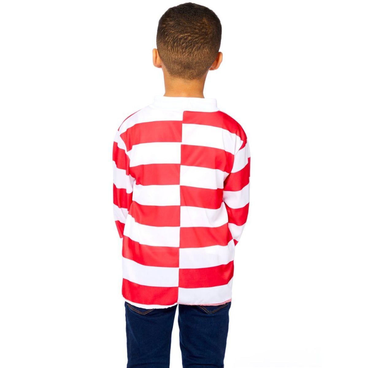 Red White Striped Top - Child and Teen Costume