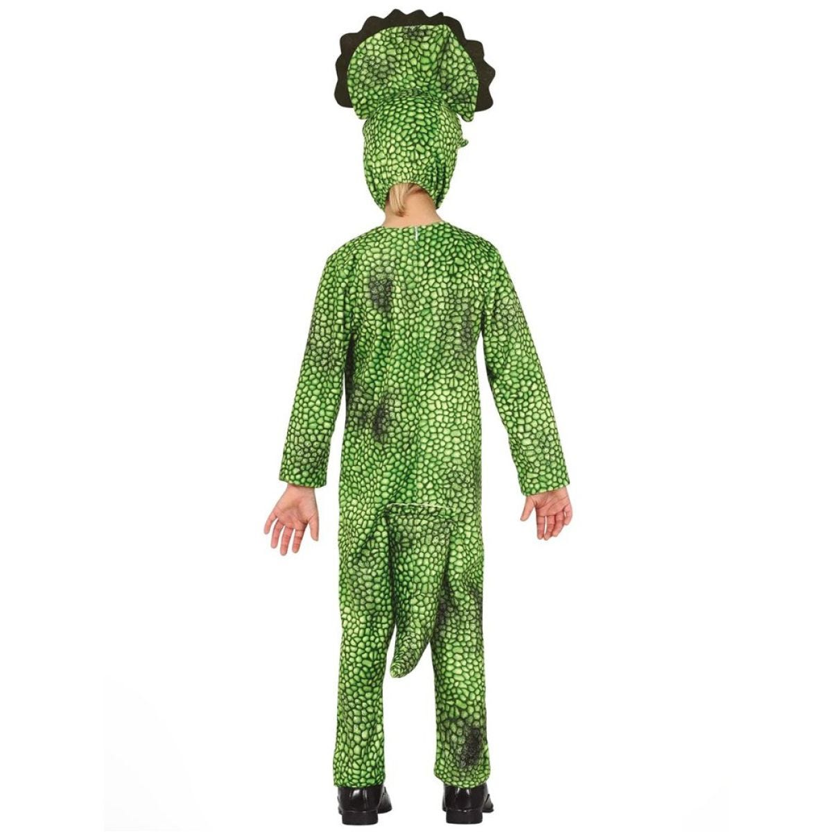 Green Triceratops - Child Costume