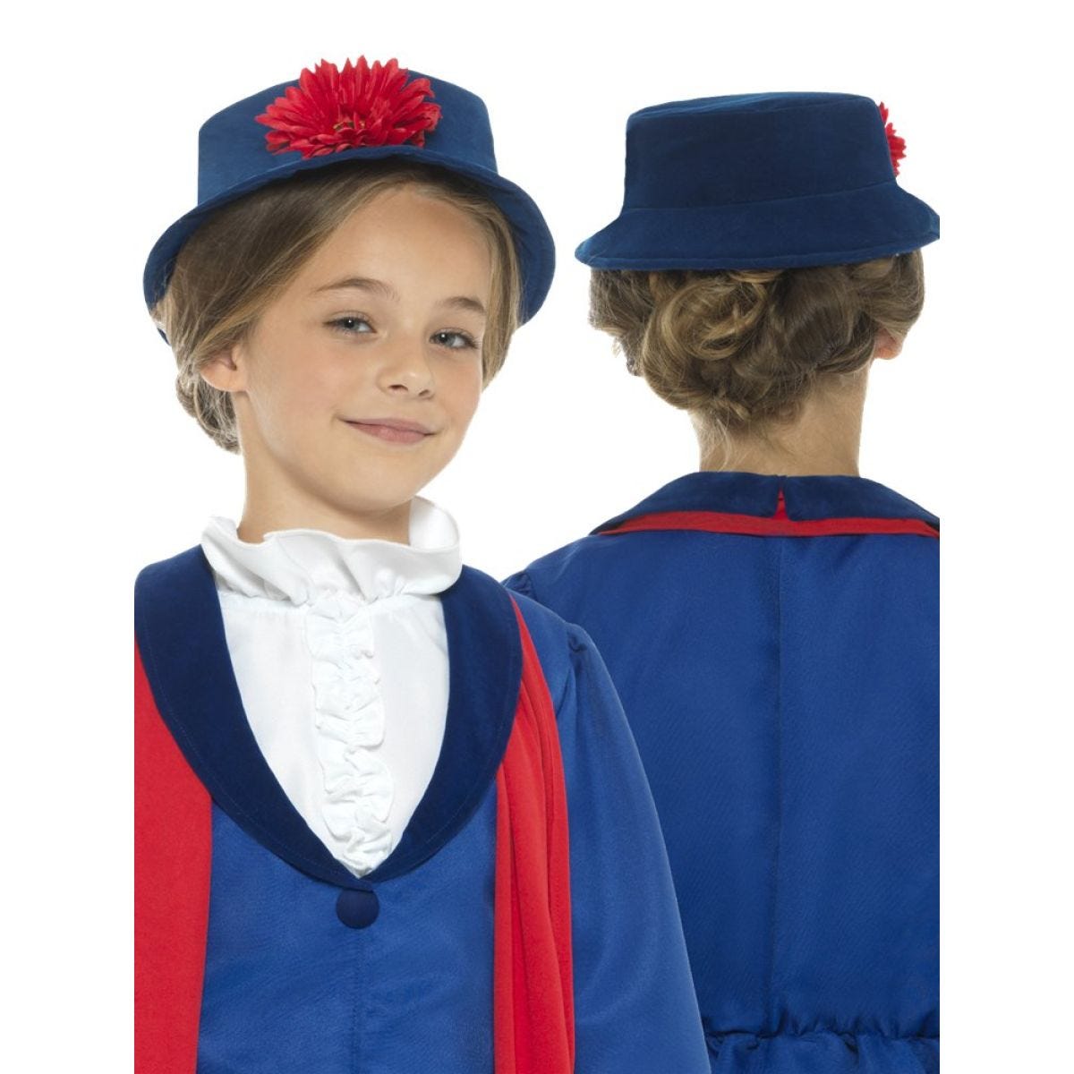 Victorian Nanny Blue Dress - Child and Teen Costume