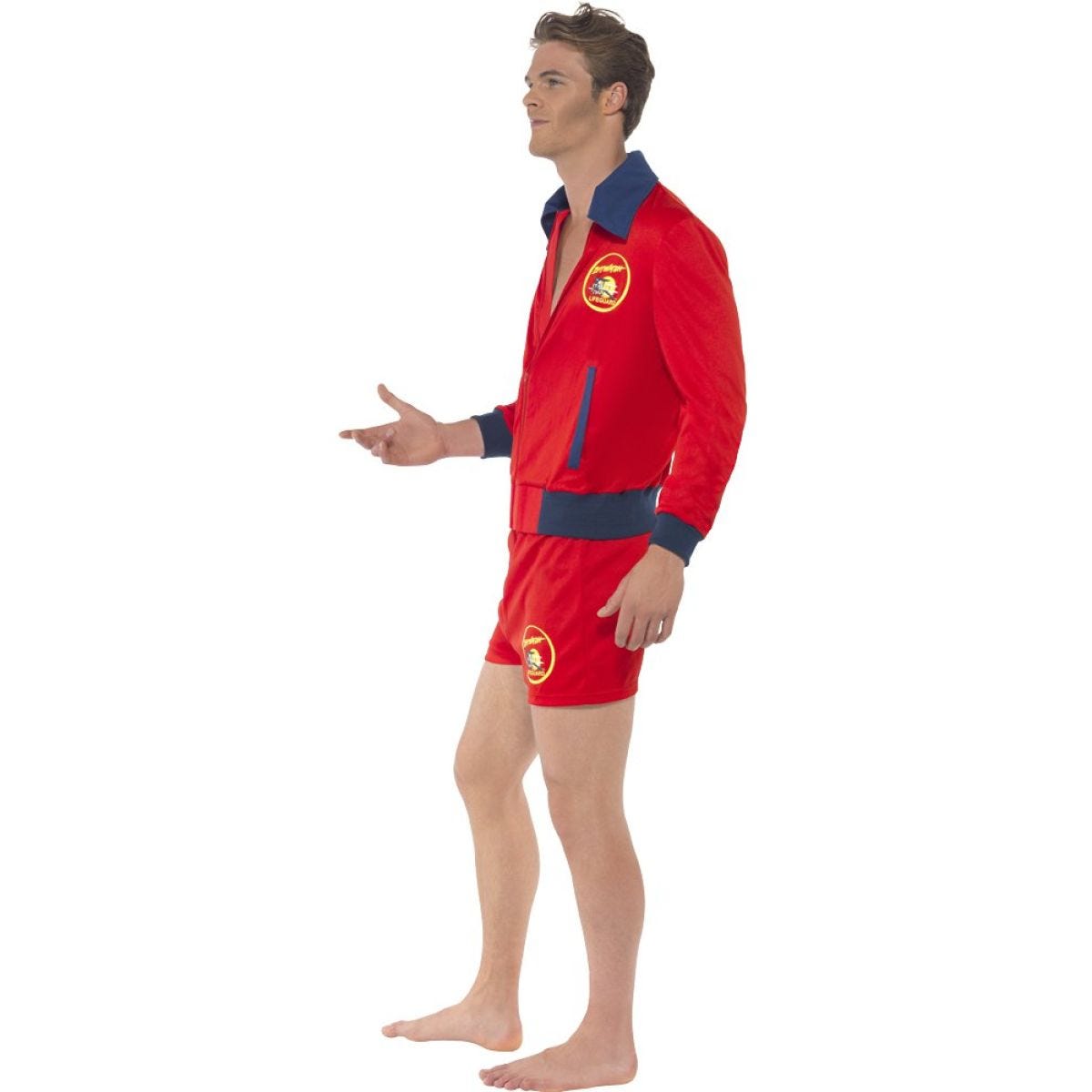 Baywatch Lifeguard Jacket and Shorts - Adult Costume