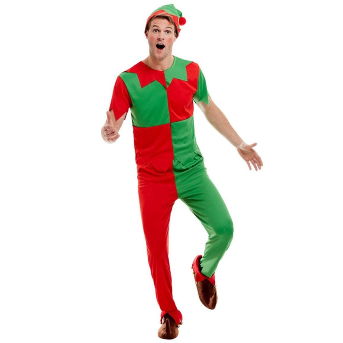 Festive Elf - Adult Costume