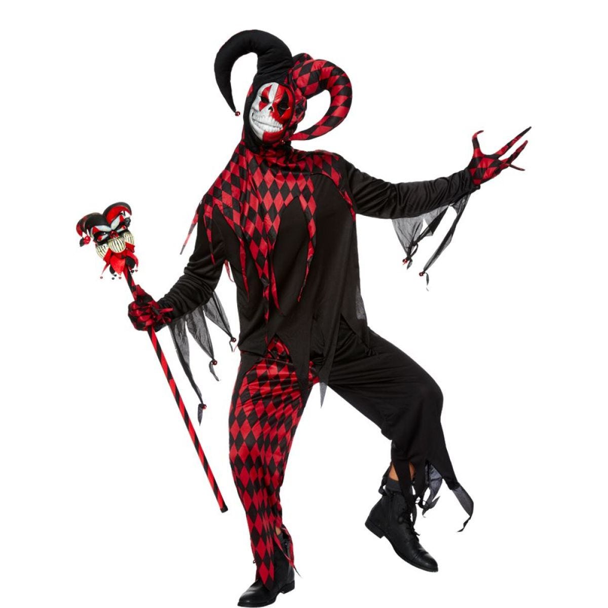 Krazed Jester - Adult Costume