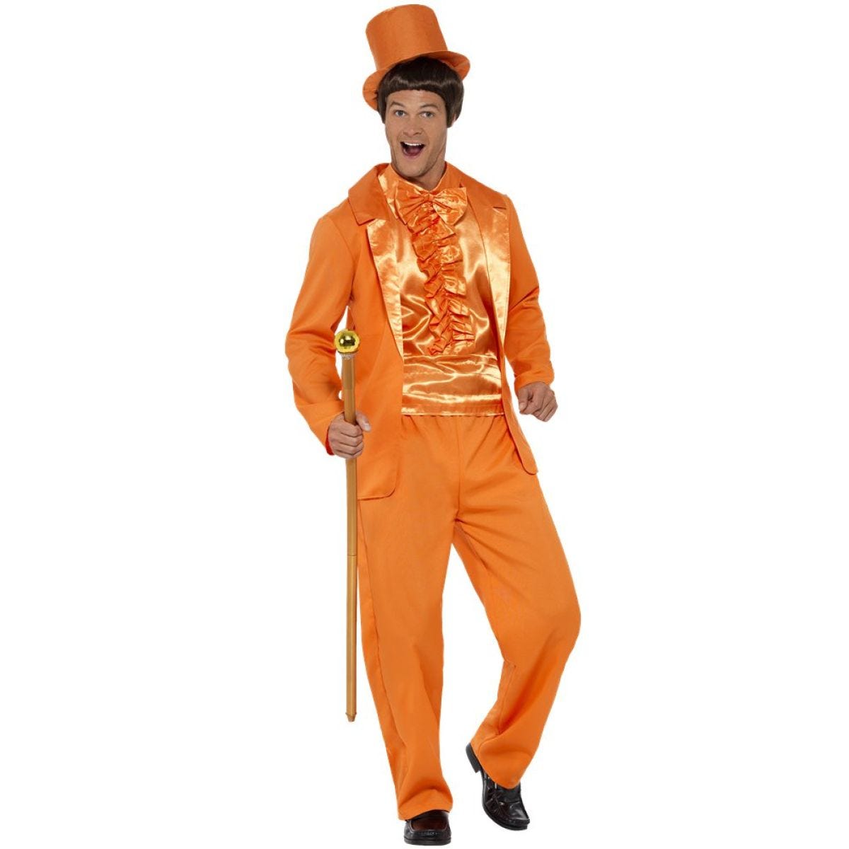 90s Stupid Tuxedo Orange - Adult Costume